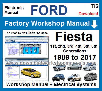 ford fiesta service manual 2008-2014